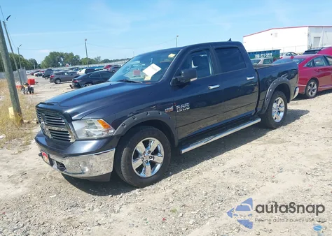 2013 Ram 1500 Big Horn z USA, uszkodzony, nr VIN 1C6RR7LT1DS635726
